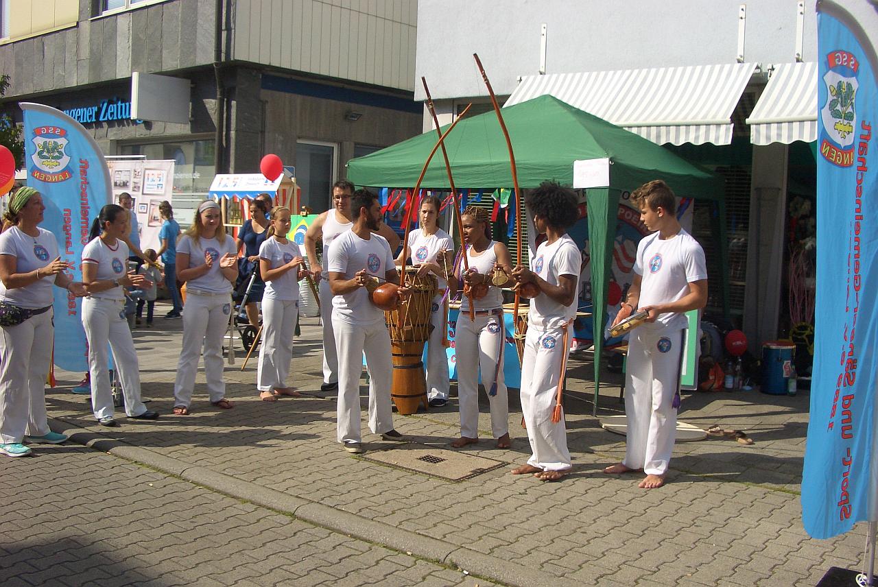 Capoeira beim Langener Markt 2017